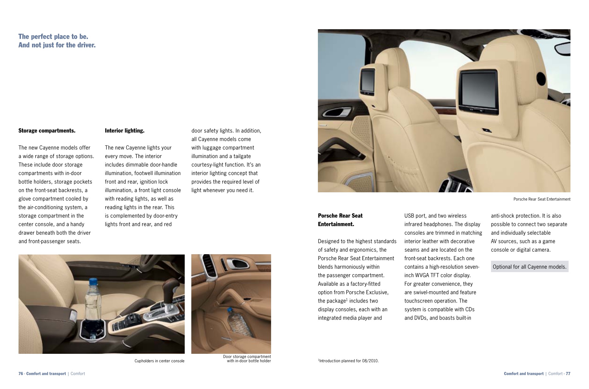 2011 Porsche Cayenne Brochure Page 31
